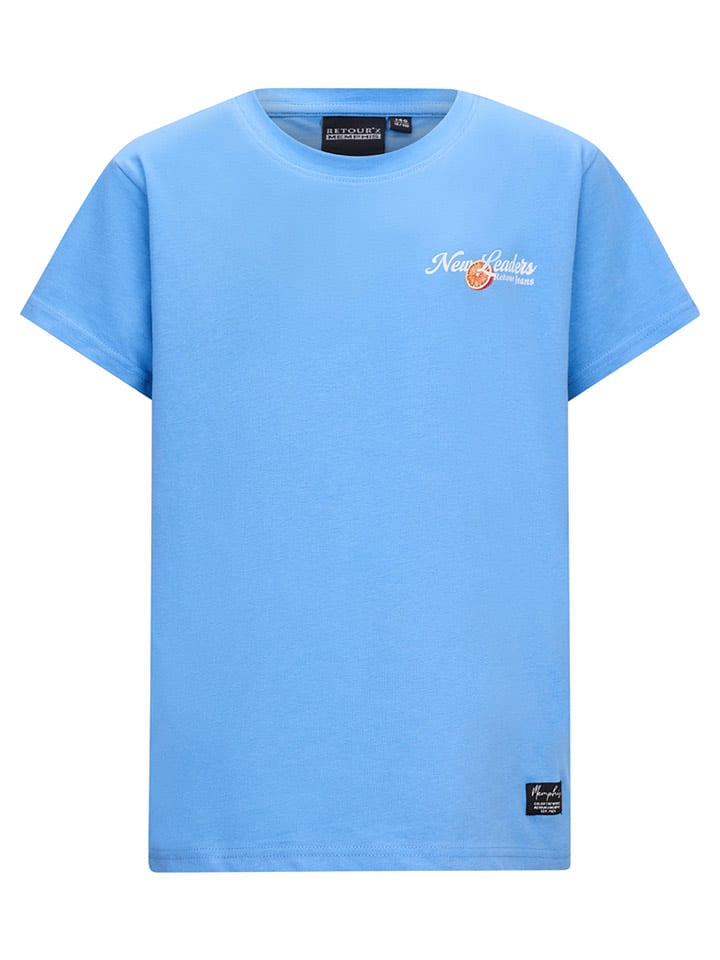 Retour Koszulka w kolorze błękitnym rozmiar: 122/128