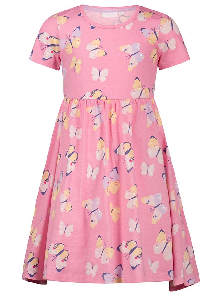 Topo Sukienka "Butterfly" w kolorze jasnoróżowym rozmiar: 128