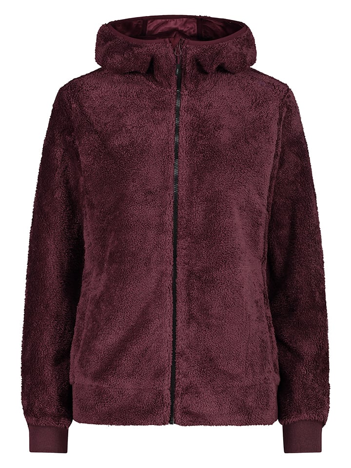 CMP Kurtka polarowa w kolorze bordowym rozmiar: 34