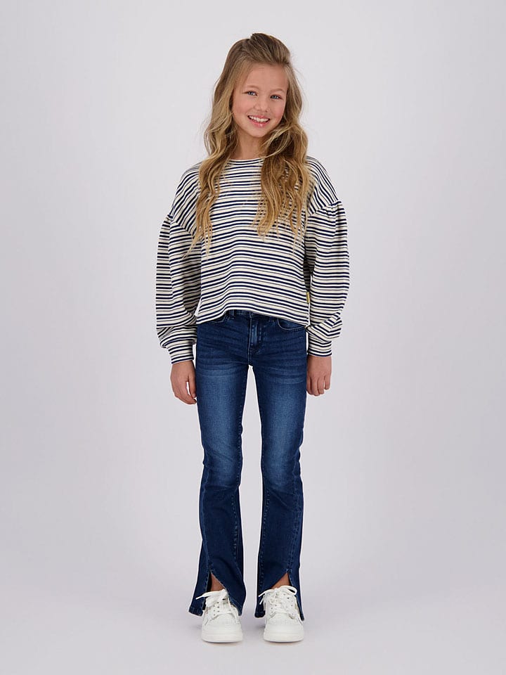 Vingino Bluza "Narinne" w kolorze granatowo-beżowym rozmiar: 152