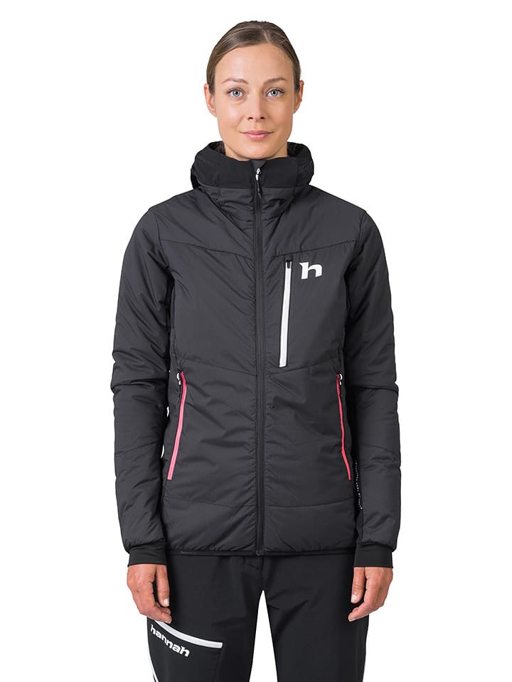 Hannah Kurtka zimowa "Nava" w kolorze antracytowym rozmiar: 36