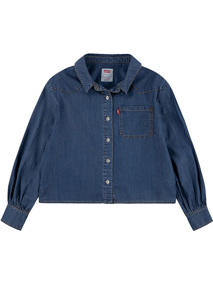 Levi's Kids Koszula dżinsowa w kolorze granatowym rozmiar: 152