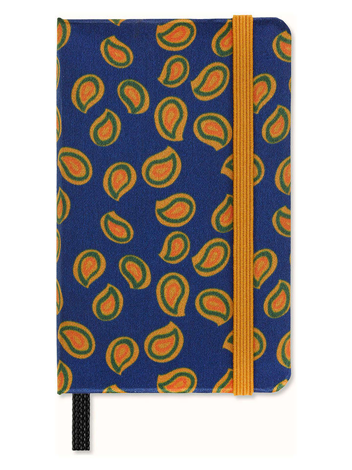 Moleskine Notatnik "Le Professional" w kolorze niebiesko-pomarańczowym - 6,5 x 10,5 cm rozmiar: onesize