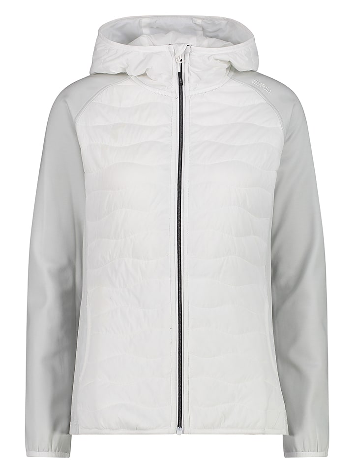 CMP Kurtka hybrydowa w kolorze białym rozmiar: 46