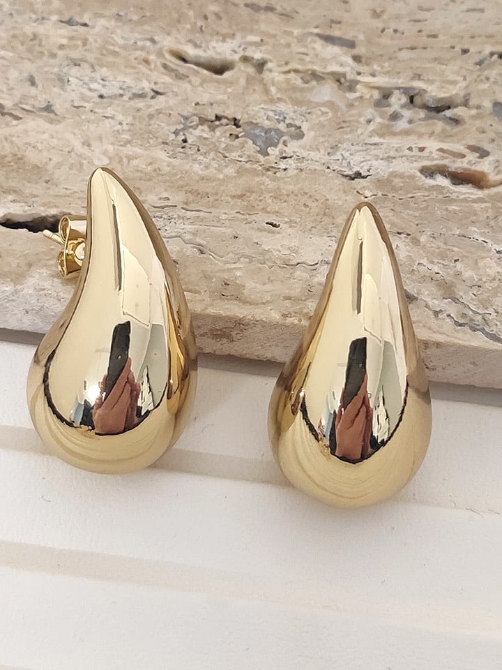 Nakkash Pozłacane kolczyki-wkrętki rozmiar: onesize