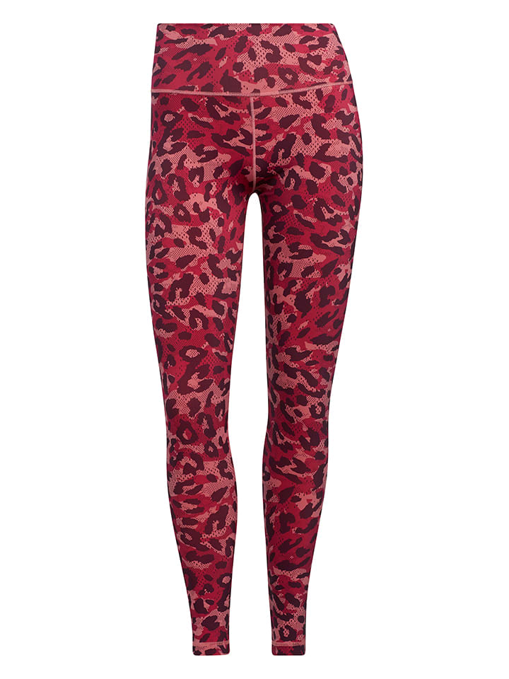 adidas Legginsy sportowe "Designed 4 Training" w kolorze różowym rozmiar: XS