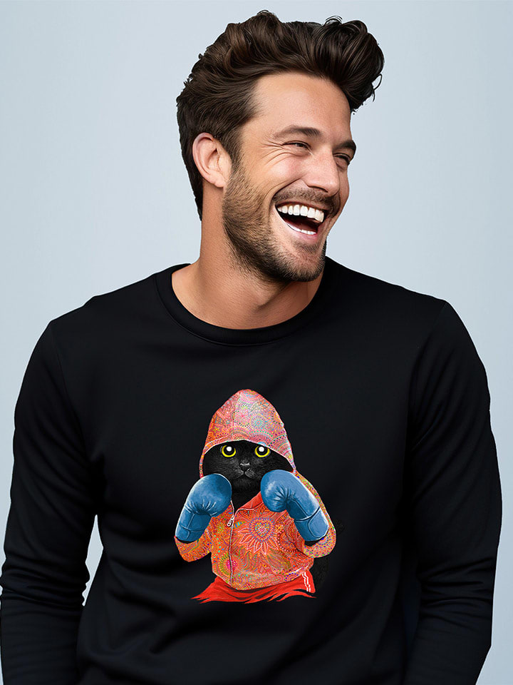 WOOOP Bluza w kolorze czarnym rozmiar: L