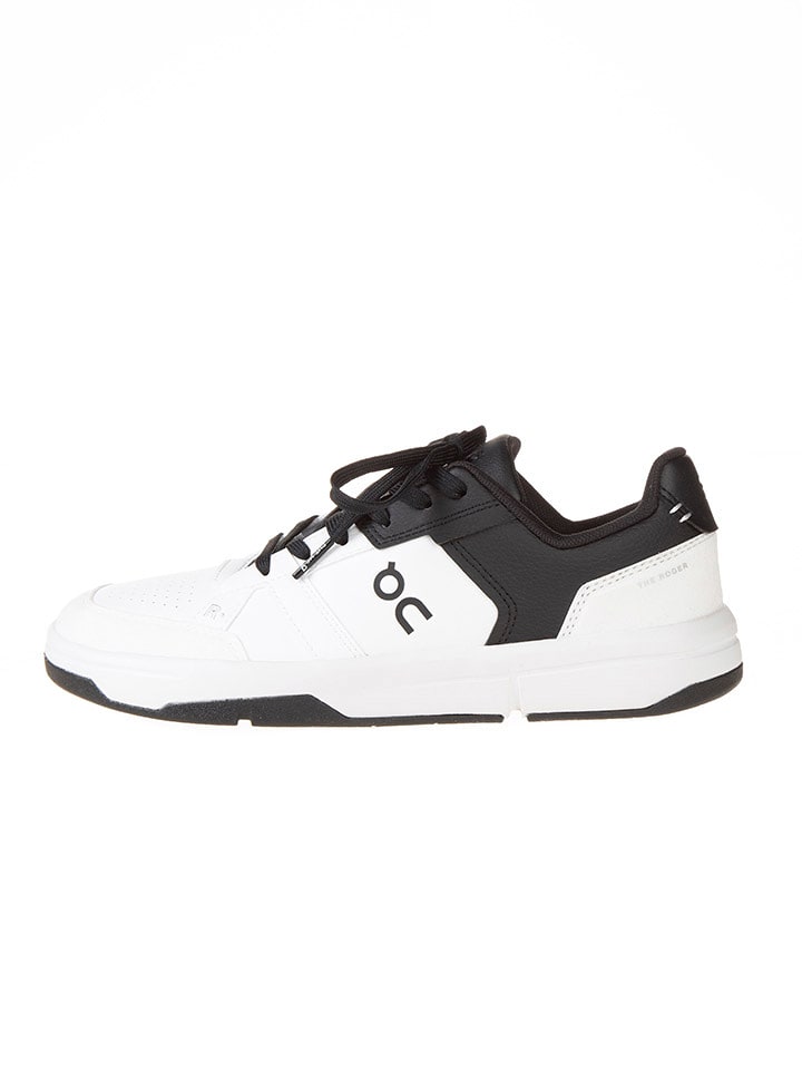 ON RUNNING Sneakersy "The Roger Clubhouse" w kolorze biało-czarnym rozmiar: 44
