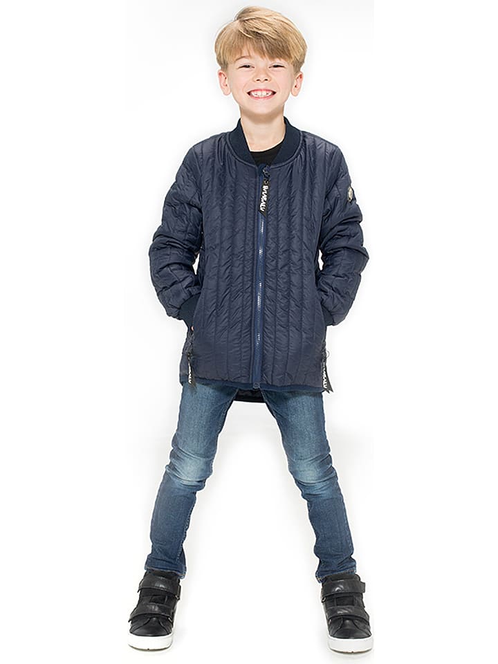 HULABALU Kurtka przejściowa "Harry" w kolorze granatowym rozmiar: 122/128