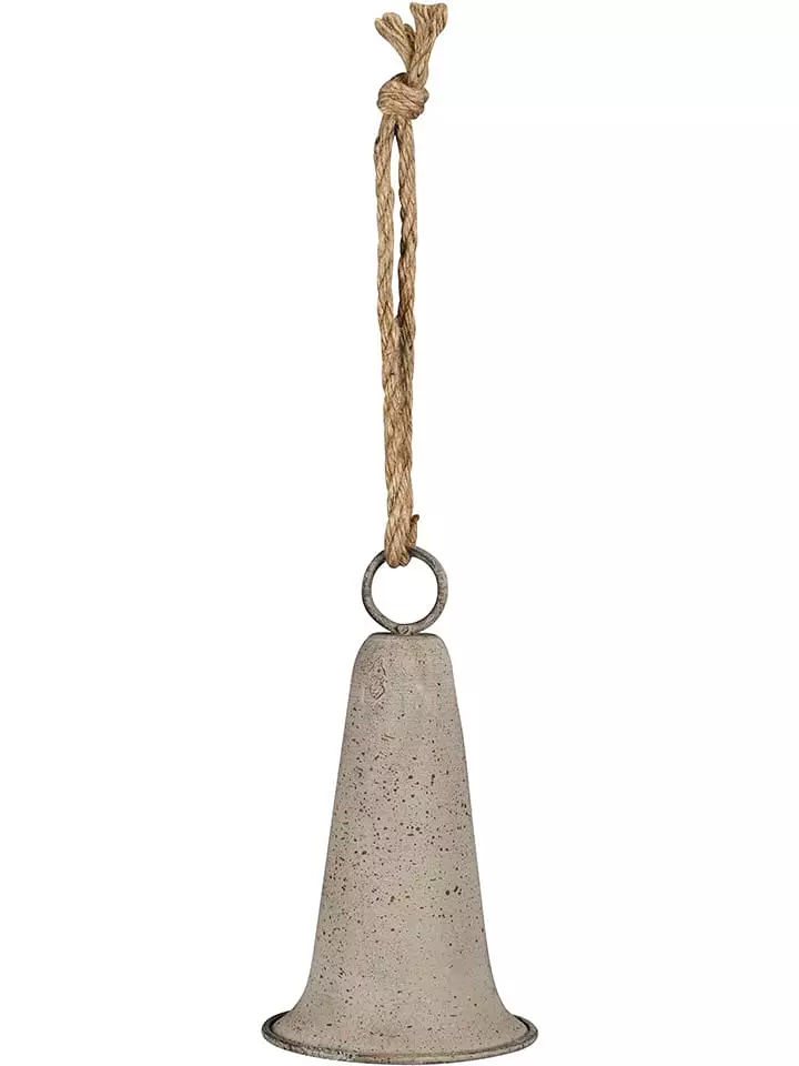 POSIWIO Dzwonek w kolorze beżowym - wys. 24 x Ø 14 cm rozmiar: onesize