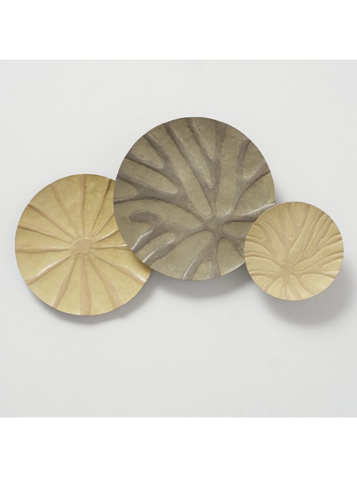 Boltze Dekoracja ścienna "Radix" w kolorze beżowo-brązowym - 56 x 34 cm rozmiar: onesize