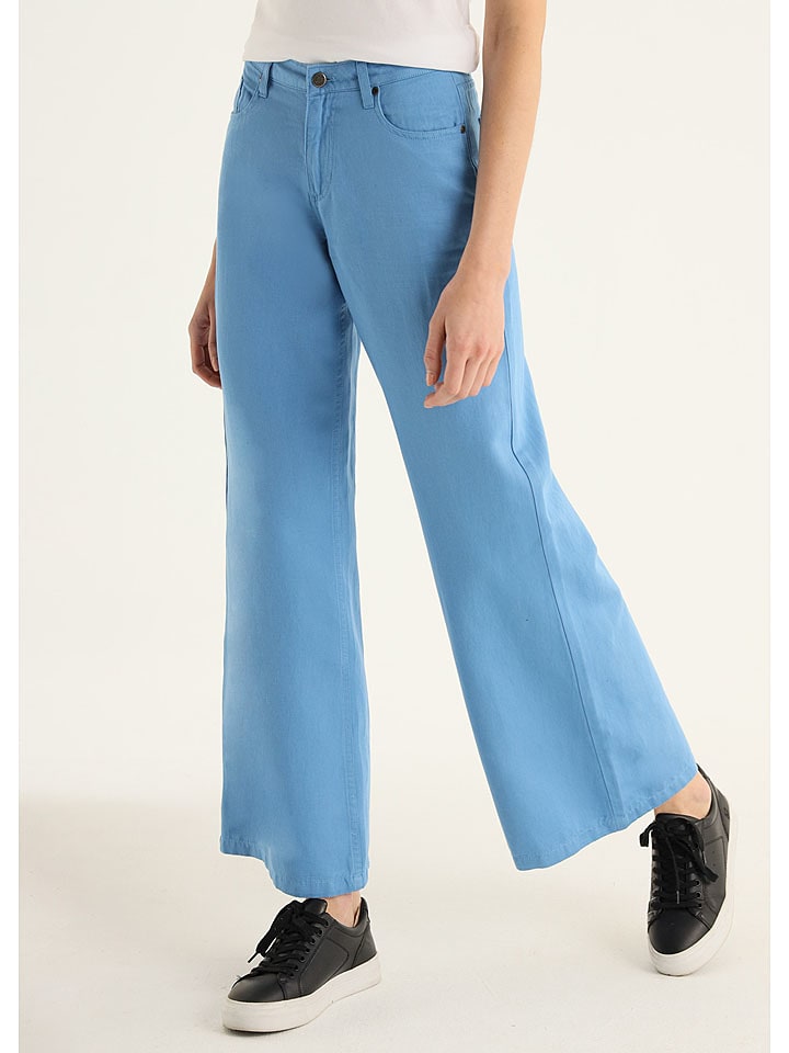 CIMARRON Spodnie w kolorze niebieskim rozmiar: W32