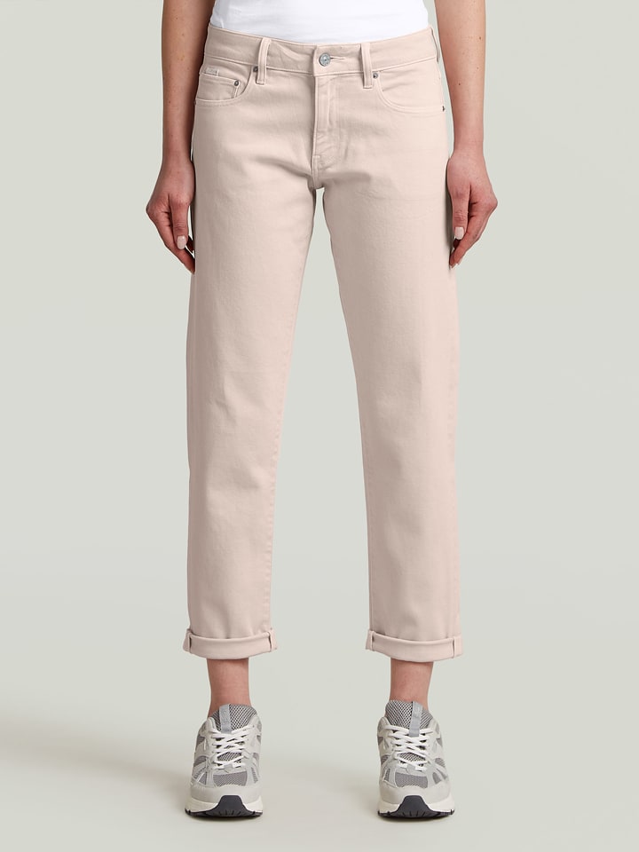 G-Star Dżinsy - Boyfriend fit - w kolorze jasnoróżowym rozmiar: W27/L30