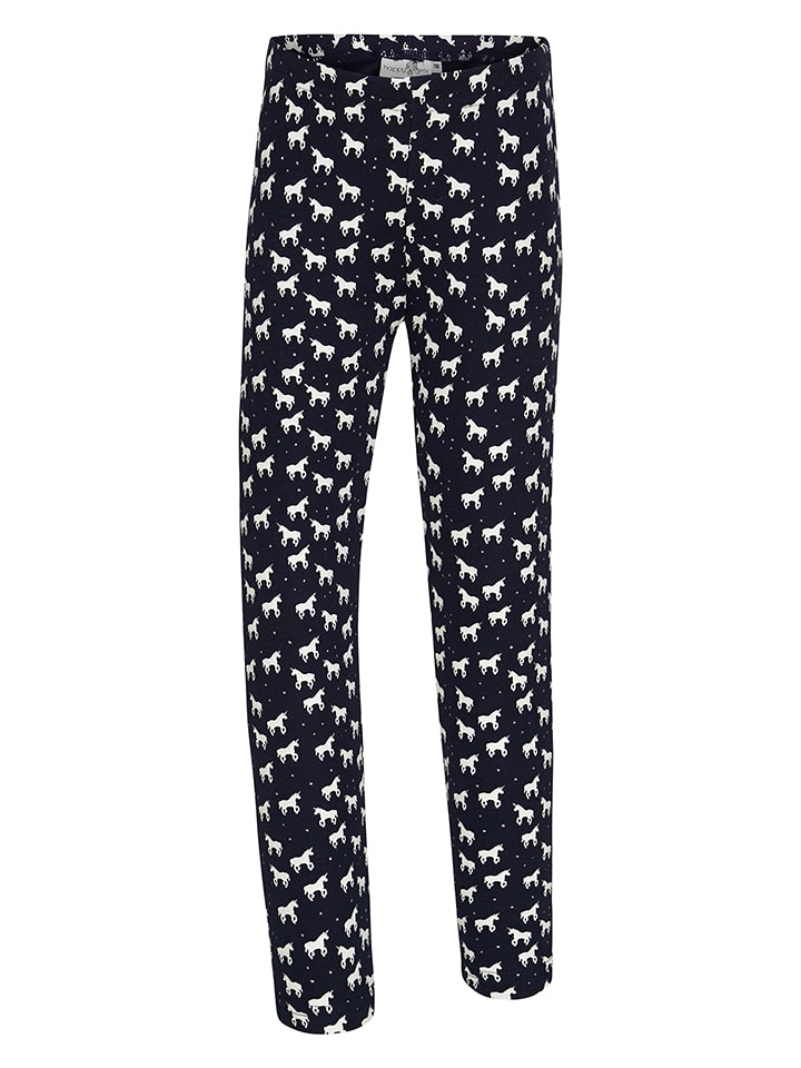 happy girls by Eisend Legginsy termiczne w kolorze czarnym rozmiar: 128