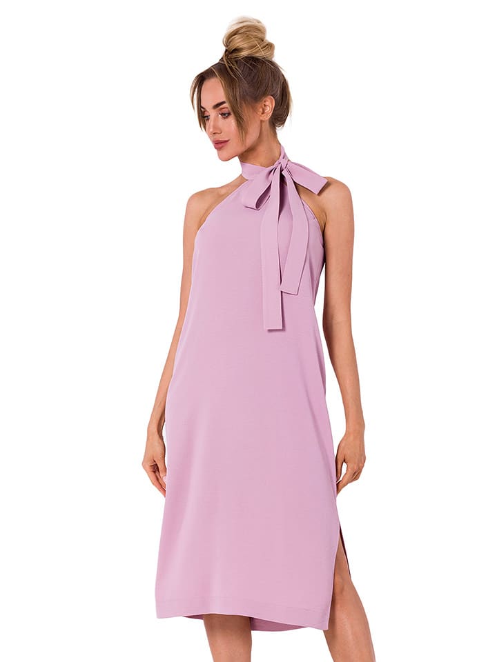 made of emotion Sukienka w kolorze jasnoróżowym rozmiar: S