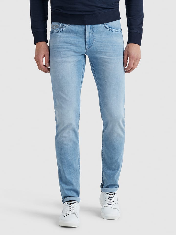 PME Legend Dżinsy "Navigator" - Slim fit - w kolorze błękitnym rozmiar: W38/L34