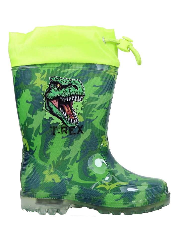 Dinosaur Kalosze w kolorze zielonym rozmiar: 30
