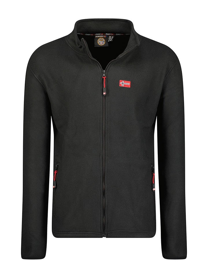 Geographical Norway Kurtka polarowa "Ulysse" w kolorze czarnym rozmiar: S