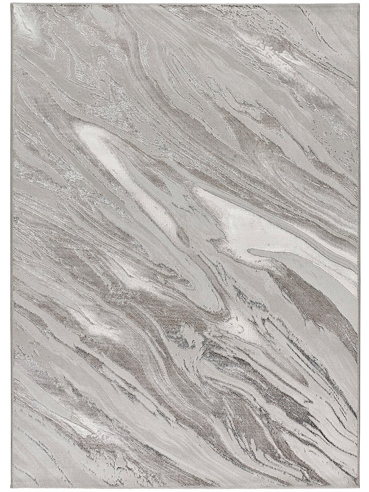 Moma Dywan "Marmol Milan" w kolorze srebrnym rozmiar: 160x230 cm