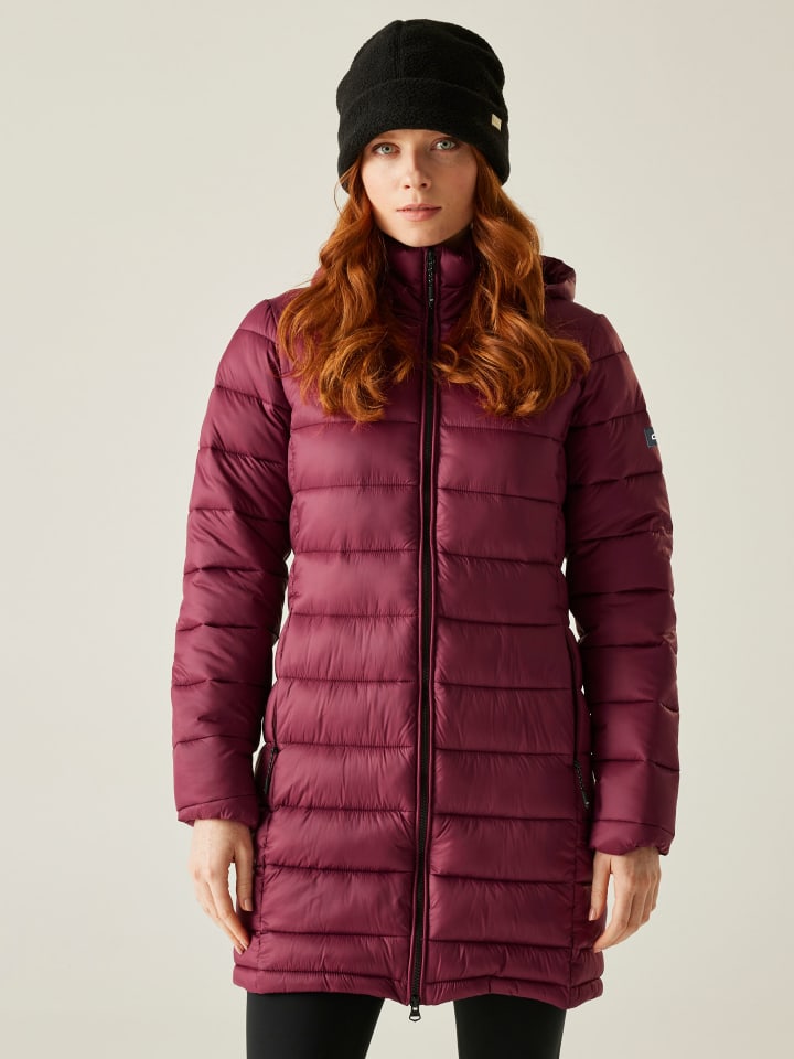 Regatta Płaszcz pikowany "Starler" w kolorze bordowym rozmiar: 34