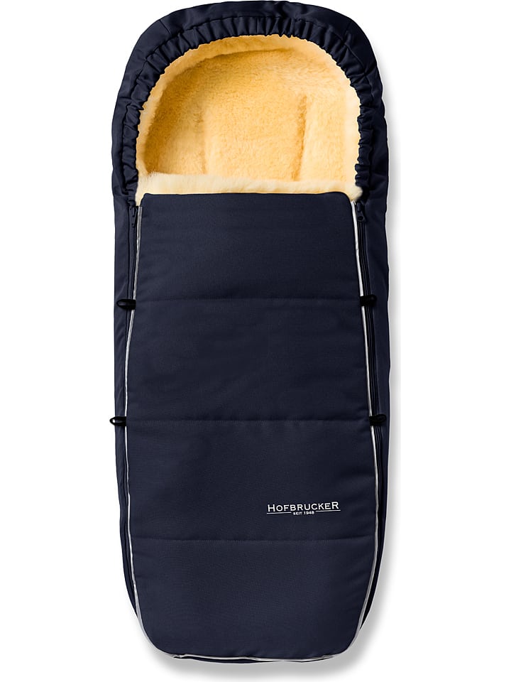 Hofbrucker Śpiworek "Alaska" w kolorze granatowym - 95 x 35 cm rozmiar: onesize