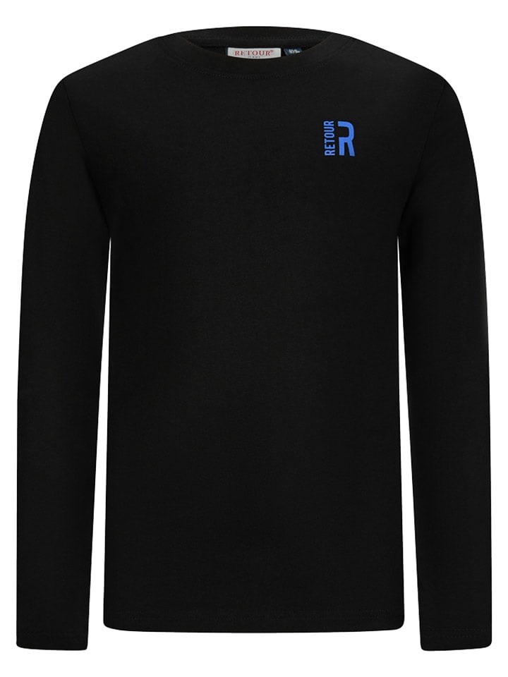 Retour Koszulka "Vidar" w kolorze czarnym rozmiar: 158/164