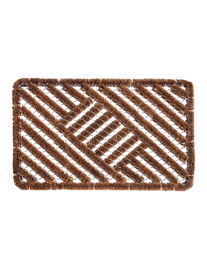Hanse Home Wycieraczka w kolorze brązowym z włókna kokosowego rozmiar: 45x75 cm
