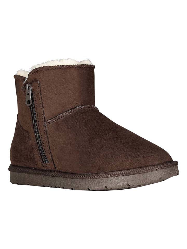 Geographical Norway Botki zimowe "Ozipneige" w kolorze brązowym rozmiar: 41