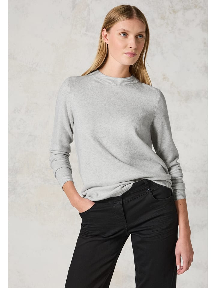 Cecil Sweter w kolorze jasnoszarym rozmiar: XS