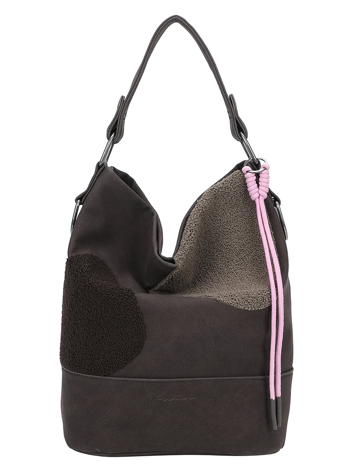 Fritzi aus Preußen Torebka "Olga" w kolorze ciemnobrązowym - 27 x 37 x 17 cm rozmiar: onesize