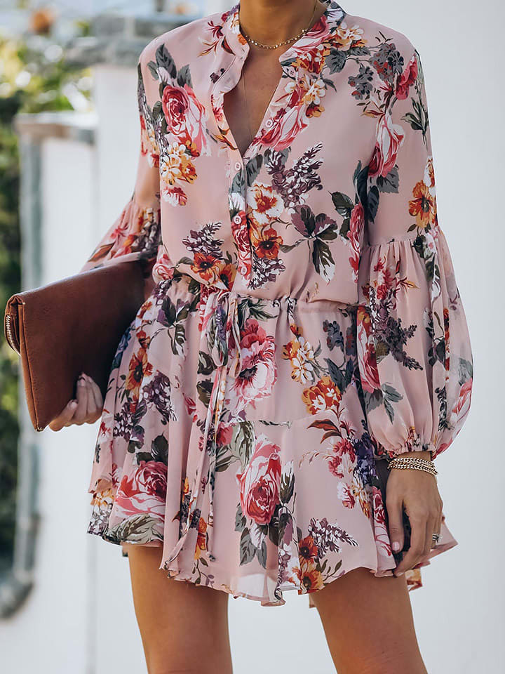 Milan Kiss Sukienka w kolorze jasnoróżowym rozmiar: L