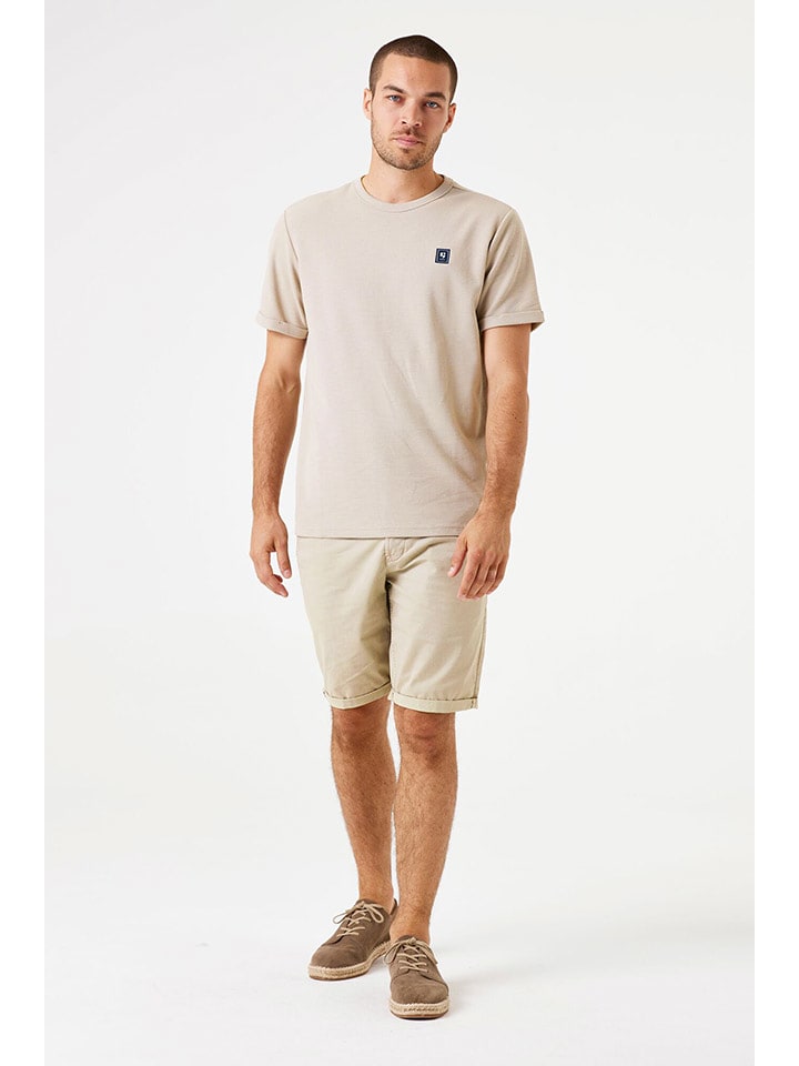 Garcia Koszulka w kolorze beżowym rozmiar: XXL