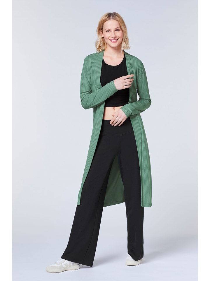 Detto Fatto Kardigan w kolorze zielonym rozmiar: S