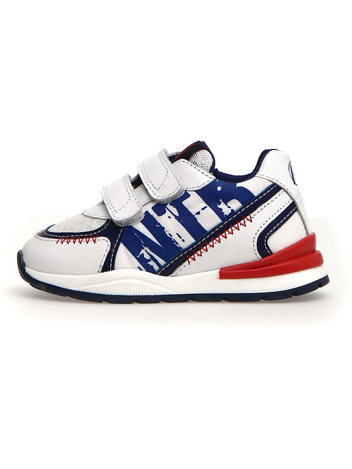 Naturino Sneakersy "Bley" w kolorze białym rozmiar: 35