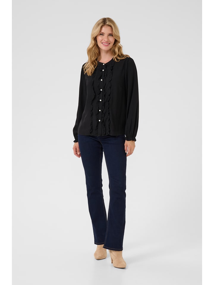 Kaffe Bluzka w kolorze czarnym rozmiar: 40