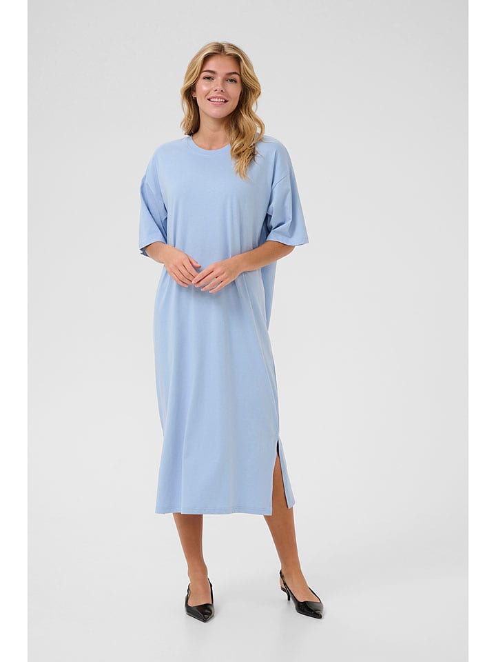 Kaffe Sukienka "Edna" w kolorze błękitnym rozmiar: S