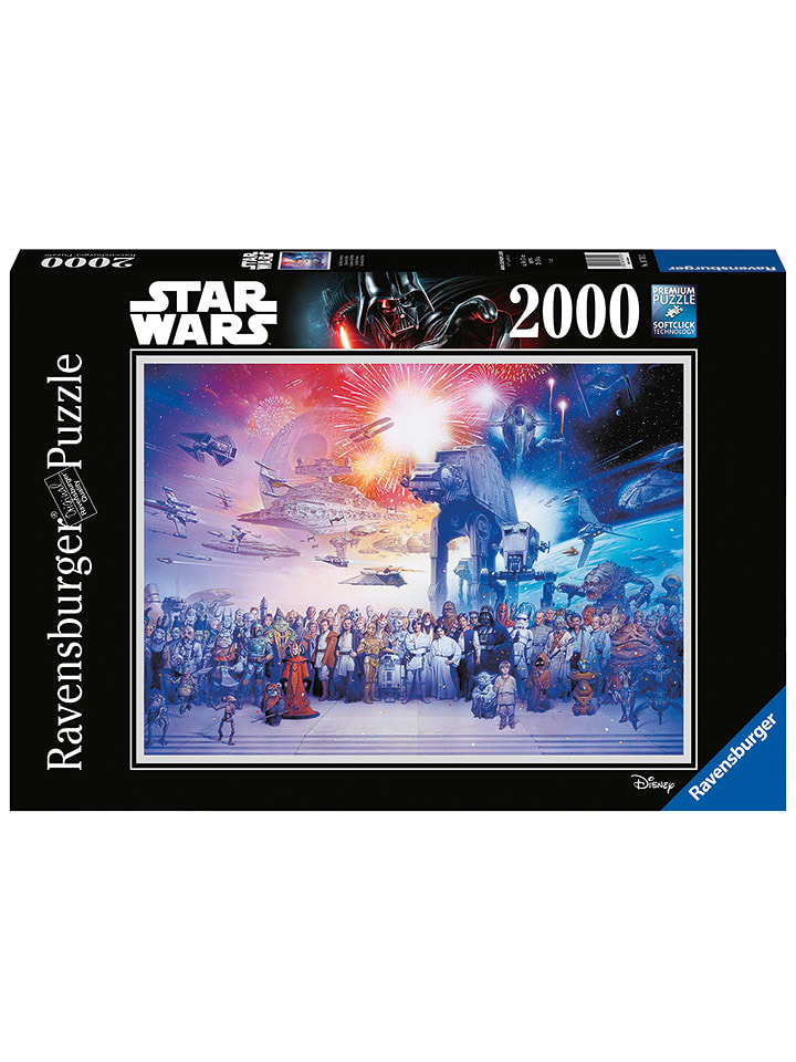 Ravensburger 2000-częściowe puzzle "Star Wars Universum" - 14+ rozmiar: onesize