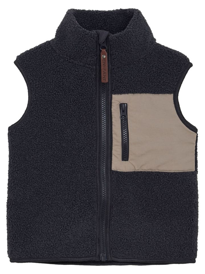 enfant Kamizelka polarowa w kolorze czarnym rozmiar: 134