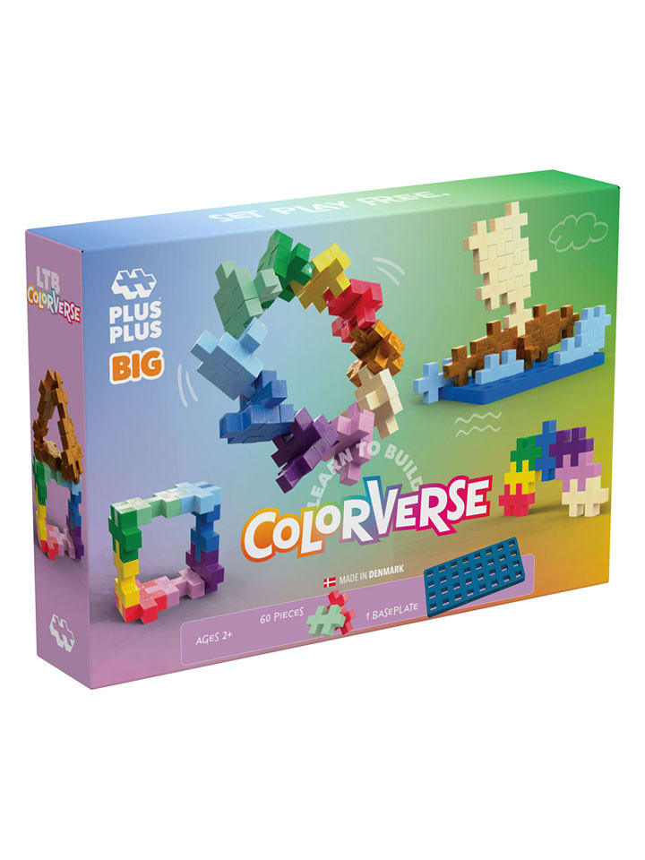 PLUS PLUS Drewniane klocki - 2+ rozmiar: onesize