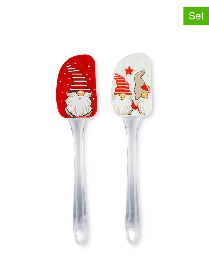 Trendy Kitchen by EXCÉLSA Szpatułka w kolorze biało-czerwonym - dł. 25 cm (produkt niespodzianka) rozmiar: onesize