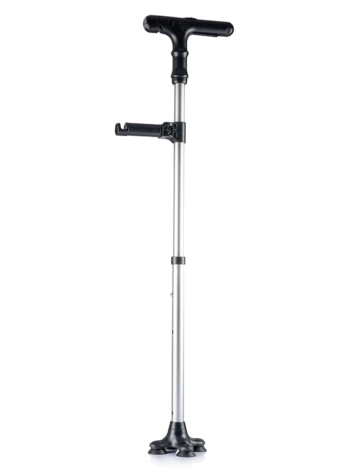 InnovaGoods Laska LED w kolorze czarno-srebrnym - 25 x 80 x 12,5 cm rozmiar: onesize