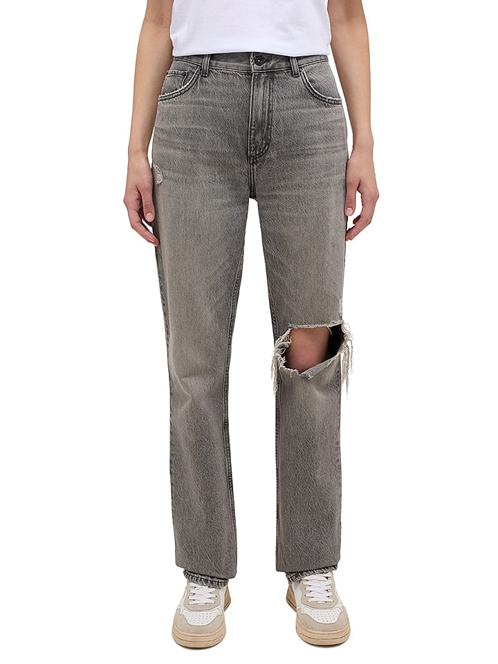 Mustang Dżinsy "Brooks" - Regular fit - w kolorze szarym rozmiar: W27/L32