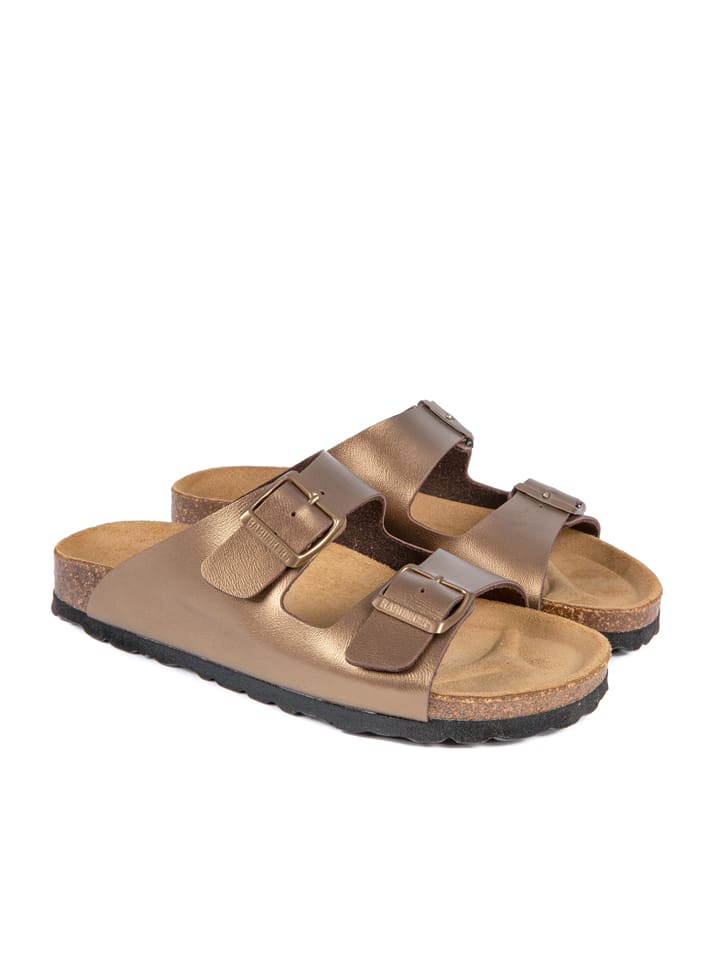 BABUNKERS Family Klapki w kolorze brązowym rozmiar: 38