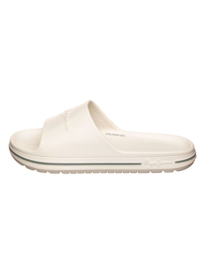 Pepe Jeans FOOTWEAR Klapki w kolorze białym rozmiar: 43
