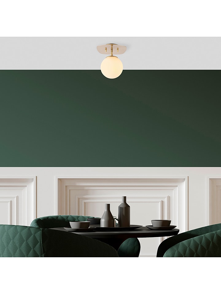 Opviq Lampa sufitowa w kolorze złotym - 20 x 25 cm rozmiar: onesize