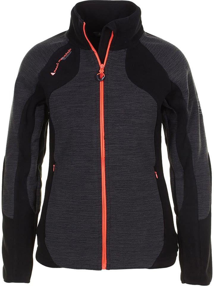 Peak Mountain Kurtka polarowa w kolorze antracytowym rozmiar: L