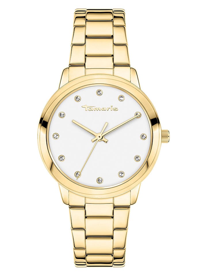 Tamaris Zegarek kwarcowy w kolorze złoto-białym rozmiar: onesize