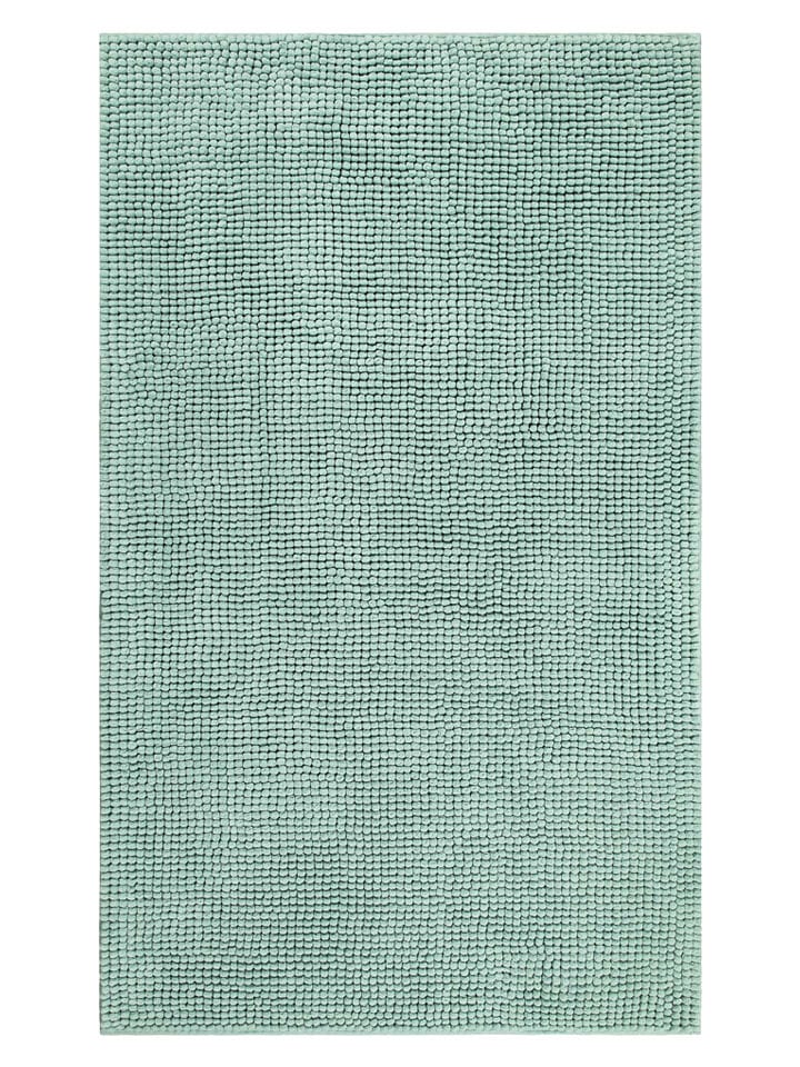 Wecon Home Dywanik łazienkowy "Basics Balu" w kolorze miętowym rozmiar: 50x60 cm