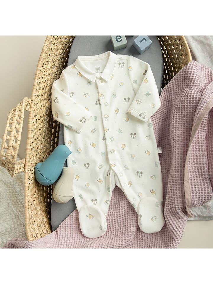 COOL CLUB Śpioszki w kolorze kremowym rozmiar: 68