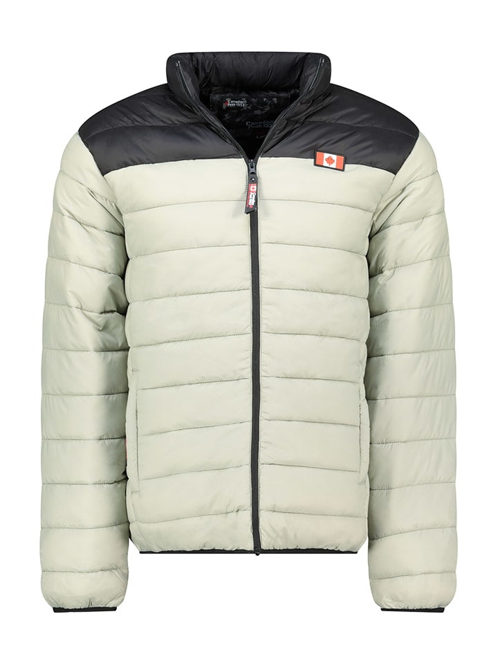 Canadian Peak Kurtka pikowana "Amigoclerceak" w kolorze zielonym rozmiar: XXL